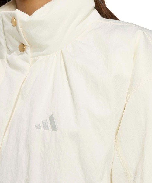 adidas（アディダス）の「【adidas×アルペン限定コレクション】アディダス adidas ラックスフロー しわ加工 ウーブン ルーズフィット パッドジャケット （ダウンジャケット/コート・レディース・オフホワイト/ブラック/グリーン・S/XL/L/M）」の12枚目の写真