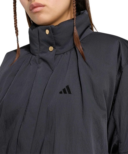 adidas（アディダス）の「【adidas×アルペン限定コレクション】アディダス adidas ラックスフロー しわ加工 ウーブン ルーズフィット パッドジャケット （ダウンジャケット/コート・レディース・オフホワイト/ブラック/グリーン・S/XL/L/M）」の17枚目の写真