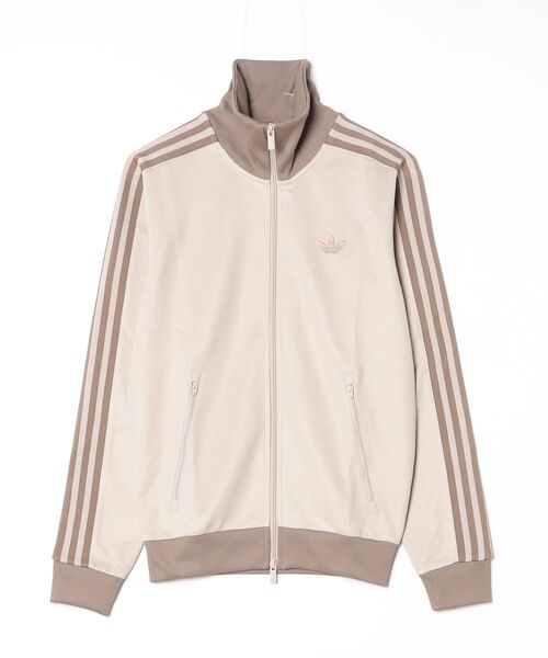  ジップアップジャージ ベージュ adidas/アディダス クラシック トラックトップ（ジャージ）｜adidas