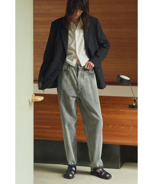 YLEVE（イレーヴ）の「YLEVE / HEMP ORGANIC COTTON CANVAS JK（テーラードジャケット・レディース・ブラック/カーキ・0/2/1）」の5枚目の写真