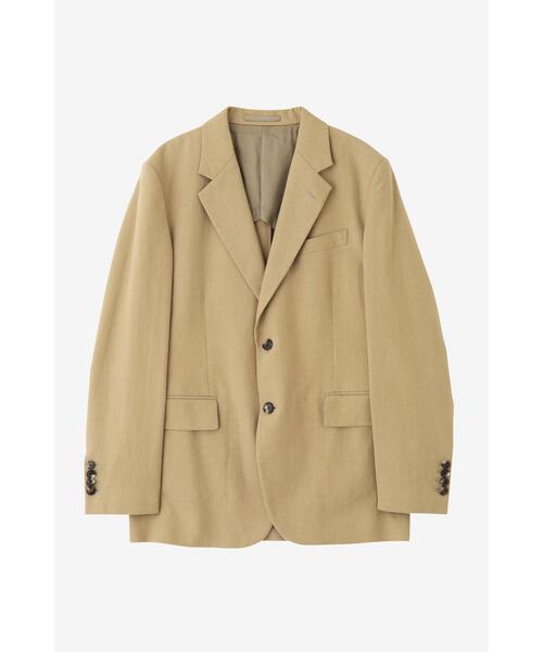 YLEVE（イレーヴ）の「YLEVE / HEMP ORGANIC COTTON CANVAS JK（テーラードジャケット・レディース・ブラック/カーキ・0/2/1）」の12枚目の写真