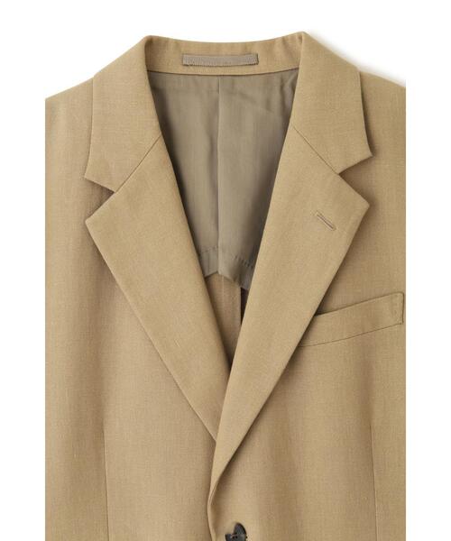 YLEVE（イレーヴ）の「YLEVE / HEMP ORGANIC COTTON CANVAS JK（テーラードジャケット・レディース・ブラック/カーキ・0/2/1）」の13枚目の写真