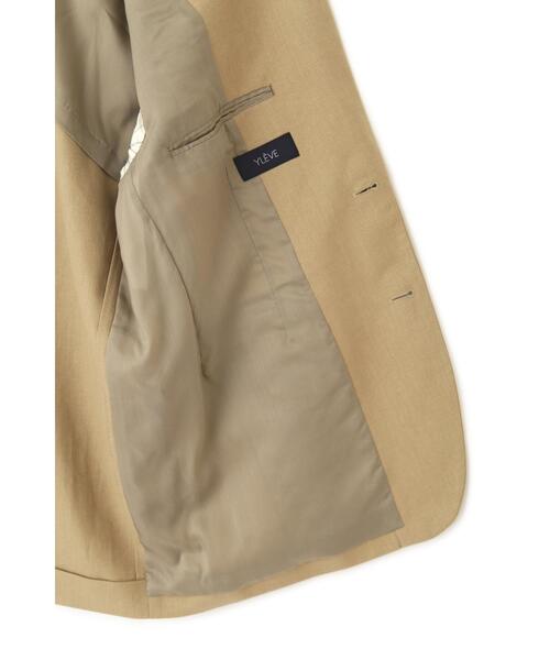 YLEVE（イレーヴ）の「YLEVE / HEMP ORGANIC COTTON CANVAS JK（テーラードジャケット・レディース・ブラック/カーキ・0/2/1）」の18枚目の写真