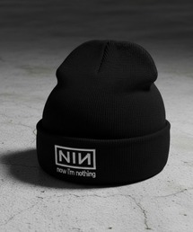ROOPTOKYO | Nine Inch Nails / ナインインチネイルズ NIN Unisex Beanie Now I'm Nothing ロゴビーニー ニット帽 ストリート メンズ 2026年秋冬 秋物(ニットキャップ/ビーニー)