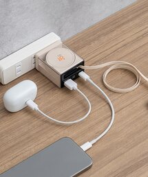 BIRTHDAY BAR | USB急速充電器 USB PD(パワーデリバリー)対応 35W コード巻(スマホグッズ)