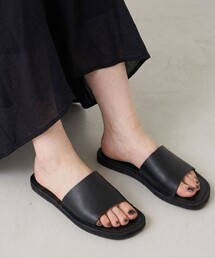 【Waa.Studios/ワースタジオ】レザーフラットサンダル XP SANDAL