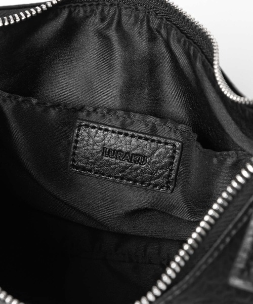 LURAKU(ルラク)の「【LURAKU】 Rope Handle Mini Shoulder Bag / ロープハンドルミニショルダーバッグ(ハンドバッグ・メンズ・ブラック・FREE)」の21枚目の写真