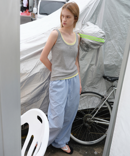 LEVAR（レバー）の「All-day Sleeveless Top - Melange Grey（Tシャツ/カットソー・レディース・その他・MEDIUM/SMALL）」の3枚目の写真