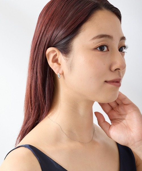 CALIN STANDARD(カリンスタンダード)の「◆金属アレルギー対応◆◆made in japan◆ 【高品質ポスト】【純金・純銀厚メッキ】スリムドロップ ジルコニアセラミックポストピアス(ピアス(両耳用)・レディース・シルバー/ピンクゴールド/ゴールド・FREE)」の7枚目の写真