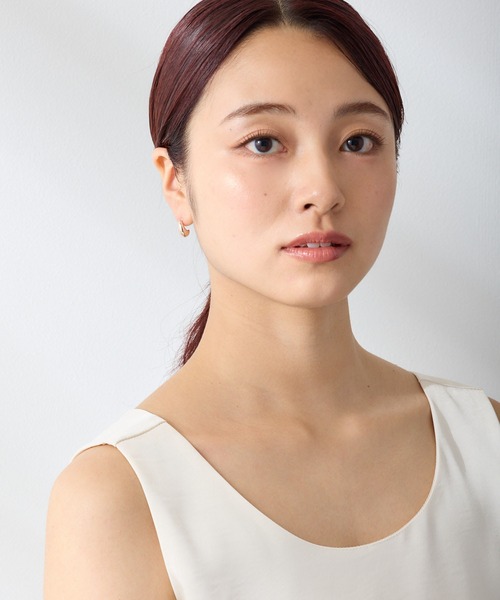 CALIN STANDARD(カリンスタンダード)の「◆金属アレルギー対応◆◆made in japan◆ 【高品質ポスト】【純金・純銀厚メッキ】スリムドロップ ジルコニアセラミックポストピアス(ピアス(両耳用)・レディース・シルバー/ピンクゴールド/ゴールド・FREE)」の20枚目の写真