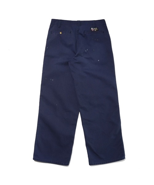 BEN DAVIS(ベンデイビス)の「【限定モデル】Gorila Cut with Paint〈Ben Davis Signature collection Curated by POGGY〉/ゴリラカット ペイント(チノパンツ・メンズ・ネイビー・W36xL32/W36xL30/W32xL32/W32xL30/W30xL32/W30xL30)」の6枚目の写真