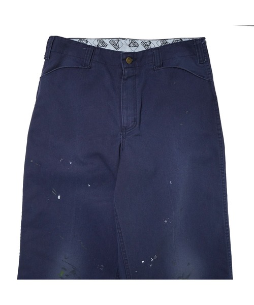 BEN DAVIS(ベンデイビス)の「【限定モデル】Gorila Cut with Paint〈Ben Davis Signature collection Curated by POGGY〉/ゴリラカット ペイント(チノパンツ・メンズ・ネイビー・W36xL32/W36xL30/W32xL32/W32xL30/W30xL32/W30xL30)」の2枚目の写真