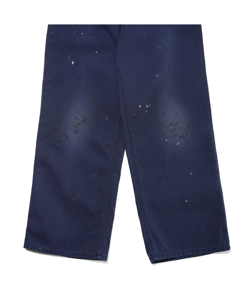 BEN DAVIS(ベンデイビス)の「【限定モデル】Gorila Cut with Paint〈Ben Davis Signature collection Curated by POGGY〉/ゴリラカット ペイント(チノパンツ・メンズ・ネイビー・W36xL32/W36xL30/W32xL32/W32xL30/W30xL32/W30xL30)」の3枚目の写真