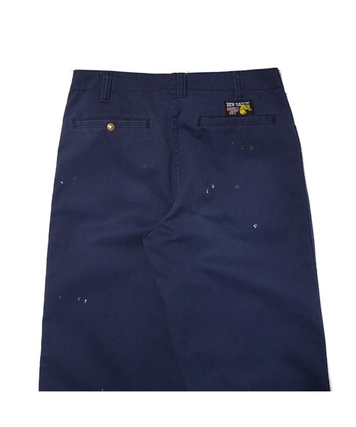 BEN DAVIS(ベンデイビス)の「【限定モデル】Gorila Cut with Paint〈Ben Davis Signature collection Curated by POGGY〉/ゴリラカット ペイント(チノパンツ・メンズ・ネイビー・W36xL32/W36xL30/W32xL32/W32xL30/W30xL32/W30xL30)」の4枚目の写真