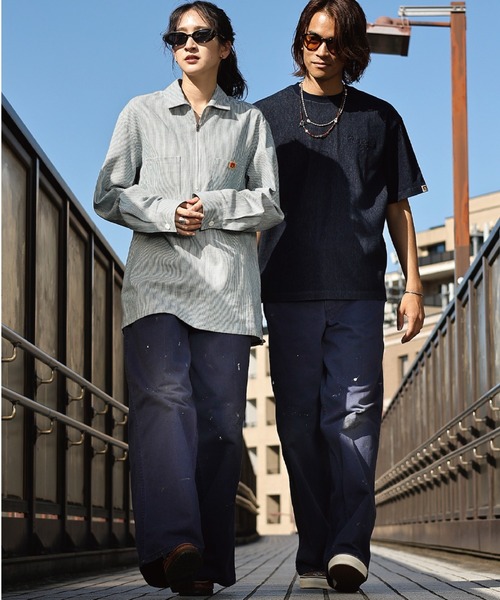 BEN DAVIS(ベンデイビス)の「【限定モデル】Gorila Cut with Paint〈Ben Davis Signature collection Curated by POGGY〉/ゴリラカット ペイント(チノパンツ・メンズ・ネイビー・W36xL32/W36xL30/W32xL32/W32xL30/W30xL32/W30xL30)」の10枚目の写真