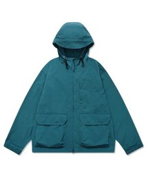 HOODED WIND BREAKER BLUE
