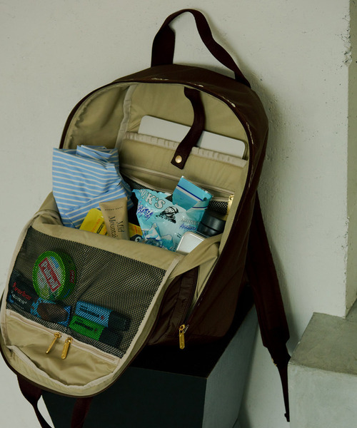 LeSportsac(レスポートサック)の「ON JOURNEY BACKPACK アーバンアンバー(バックパック/リュック・レディース・ブラウン・FREE)」の6枚目の写真