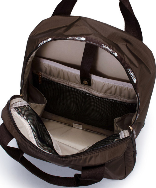 LeSportsac(レスポートサック)の「ON JOURNEY BACKPACK アーバンアンバー(バックパック/リュック・レディース・ブラウン・FREE)」の14枚目の写真