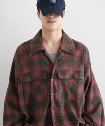 my beautiful landlet O/c check shirt