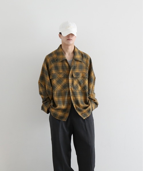 my beautiful landlet O/c check shirt（シャツ/ブラウス）｜my