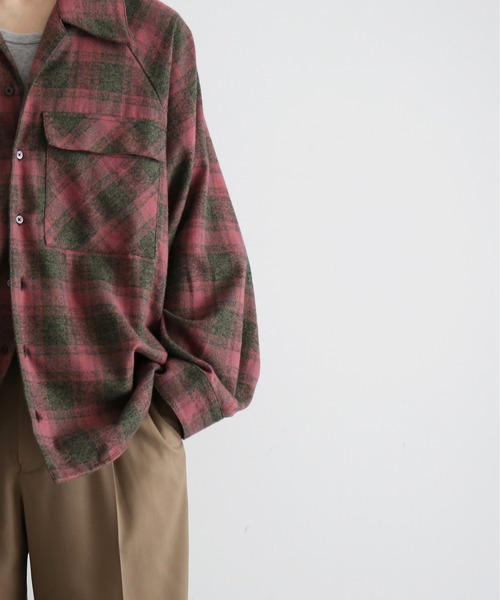 my beautiful landlet(マイビューティフルランドレット)の「my beautiful landlet O/c check shirt(シャツ/ブラウス・メンズ・ピンク/イエロー・0)」の8枚目の写真