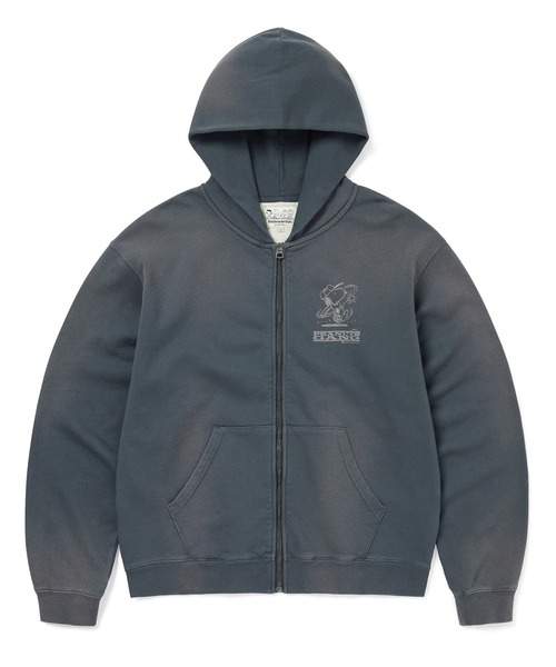 TNT PEANUTS — худи‑молния Zip Up Hoodie (Peanuts)