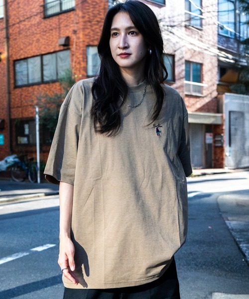BEN DAVIS(ベンデイビス)の「【WEB限定】 BEN DAVIS UV PROTECT DRY EMBRO TEE/吸水速乾 UVカット 消臭加工 イージーケア 刺繍(Tシャツ/カットソー・メンズ・ベージュ/ブラック/ホワイト・MEDIUM/LARGE/X-LARGE)」の3枚目の写真