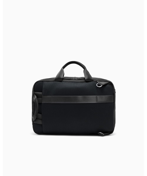 EMPORIO ARMANI(エンポリオアルマーニ)の「<オンライン限定>【エンポリオ アルマーニ】大容量 バックパック メッシュディテール イーグルロゴ(バックパック/リュック・メンズ・ブラック・FREE)」の7枚目の写真