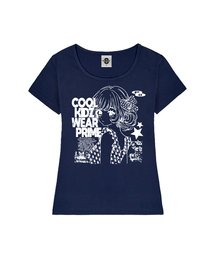 SERA レディース Uネックスリムフィット半袖Tシャツ 6 COLORS