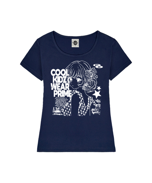 PRIMATE(プライメイト)の「SERA レディース Uネックスリムフィット半袖Tシャツ 6 COLORS(Tシャツ/カットソー・レディース・ミックスグレー/ミント/ホワイト/ブラック/ピンク/ネイビー・SMALL/MEDIUM)」の5枚目の写真