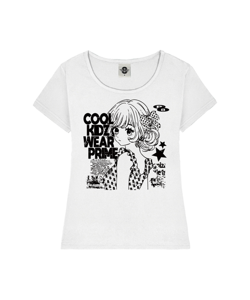 PRIMATE(プライメイト)の「SERA レディース Uネックスリムフィット半袖Tシャツ 6 COLORS(Tシャツ/カットソー・レディース・ミックスグレー/ミント/ホワイト/ブラック/ピンク/ネイビー・SMALL/MEDIUM)」の1枚目の写真