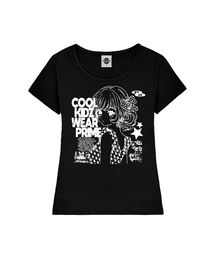 SERA レディース Uネックスリムフィット半袖Tシャツ 6 COLORS