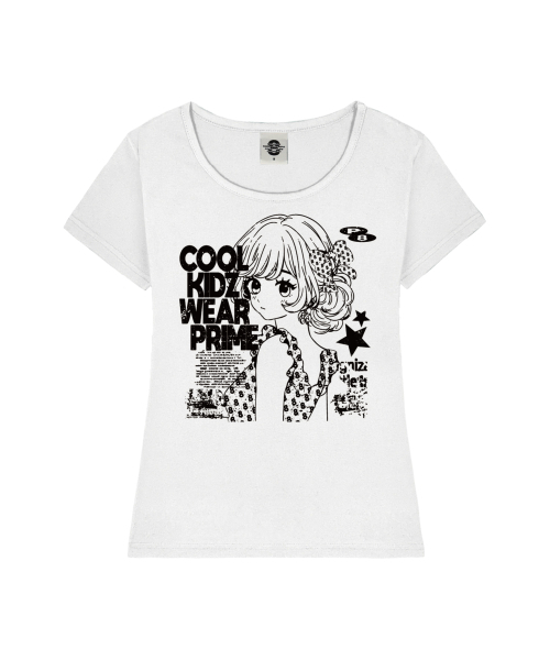 PRIMATE(プライメイト)の「SERA レディース Uネックスリムフィット半袖Tシャツ 6 COLORS(Tシャツ/カットソー・レディース・ミックスグレー/ミント/ホワイト/ブラック/ピンク/ネイビー・SMALL/MEDIUM)」の7枚目の写真