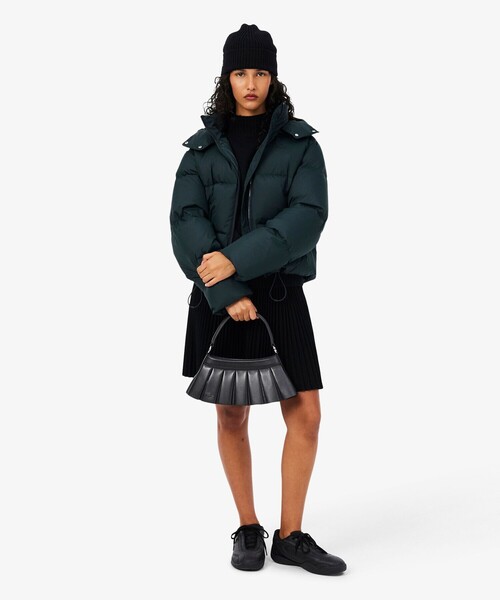 LACOSTE(ラコステ)の「LENGLEN レザープリーツバッグ(ハンドバッグ・レディース・ライトブルー/ライトピンク/パープル/ブラック・FREE)」の12枚目の写真
