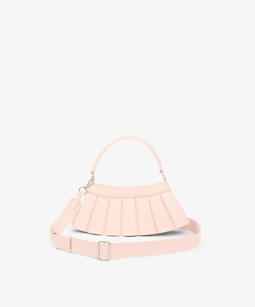LACOSTE(ラコステ)の「LENGLEN レザープリーツバッグ(ハンドバッグ・レディース・ライトブルー/ライトピンク/パープル/ブラック・FREE)」の19枚目の写真