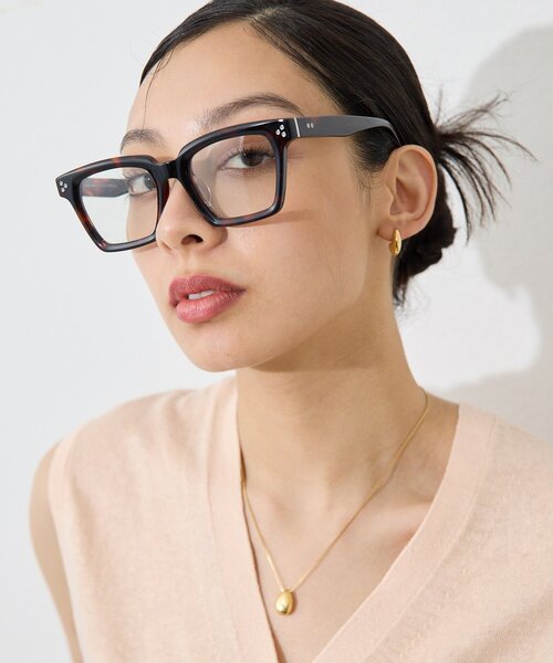 Whim Gazette(ウィムガゼット)の「【eyegarment】SHEEN HABANA べっ甲メガネ(メガネ・レディース・ブラウン・FREE)」の14枚目の写真