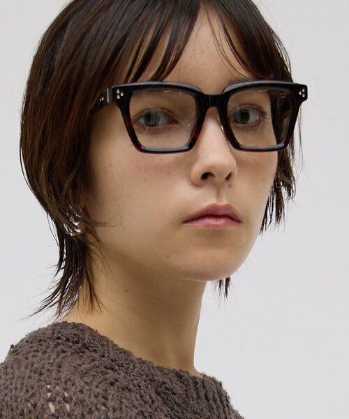 Whim Gazette(ウィムガゼット)の「【eyegarment】SHEEN HABANA べっ甲メガネ(メガネ・レディース・ブラウン・FREE)」の13枚目の写真