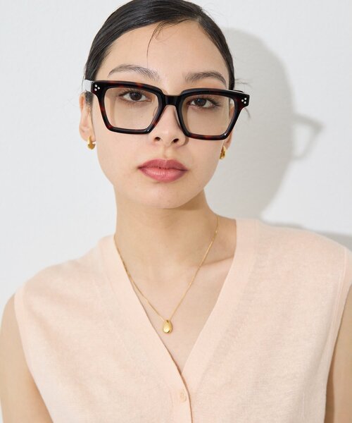 Whim Gazette(ウィムガゼット)の「【eyegarment】SHEEN HABANA べっ甲メガネ(メガネ・レディース・ブラウン・FREE)」の15枚目の写真