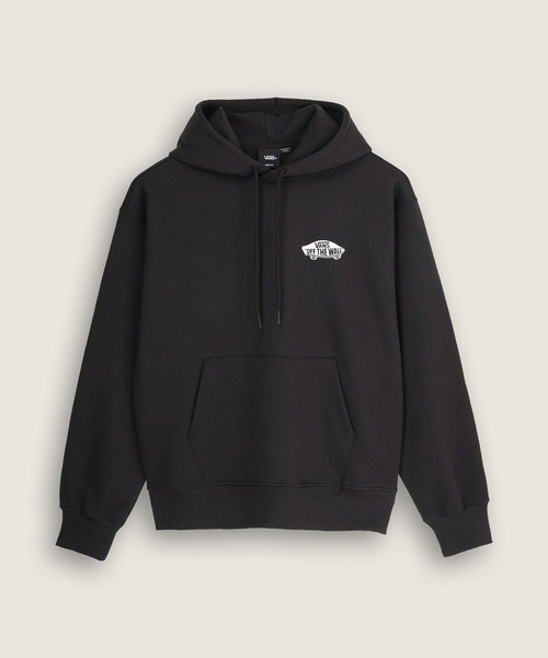 VANS(バンズ)の「DOUBLE STANDARD フーディー / Double Standard Pullover Black VN00105KY281(パーカー・メンズ・ブラック・MEDIUM/LARGE/XX-LARGE/X-LARGE/SMALL)」の2枚目の写真