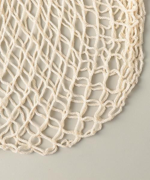 UNITED ARROWS（ユナイテッドアローズ）の「＜FILT（フィルト）＞ネットバッグ M（エコバッグ/サブバッグ・ブラック/レッド/オフホワイト/コバルトブルー・FREE）」の8枚目の写真