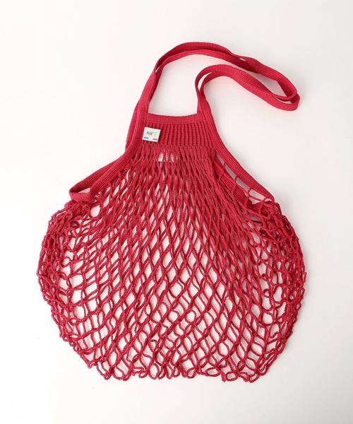 UNITED ARROWS（ユナイテッドアローズ）の「＜FILT（フィルト）＞ネットバッグ M（エコバッグ/サブバッグ・ブラック/レッド/オフホワイト/コバルトブルー・FREE）」の12枚目の写真