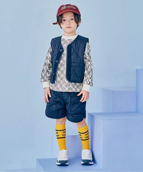 p.premier(ピードットプルミエ)の「バリエーションハイソックス(ソックス/靴下・キッズ・グリーン/ブラウン/パープル/レッド/アイボリー/イエロー/レンガ/オレンジ/マスタード・21/18/15 /12)」の19枚目の写真