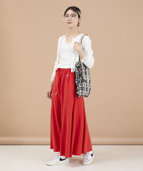 Champion(チャンピオン)の「Champion/チャンピオン Champion 別注 ロング スウェットスカート(スカート・レディース・オレンジ/ブラック/グレー・ONE SIZE)」の20枚目の写真