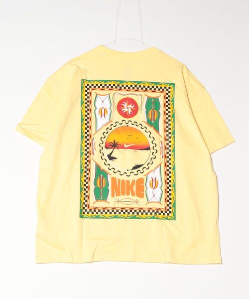 NIKE(ナイキ)の「ナイキ NIKE ナイキ NSW LSE パーム ツリー NIK S/S Tシャツ(Tシャツ/カットソー・メンズ・ホワイト/イエロー/サックスブルー・L/LL/M/3L/S)」の4枚目の写真