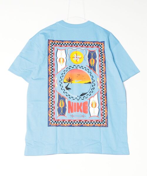 NIKE(ナイキ)の「ナイキ NIKE ナイキ NSW LSE パーム ツリー NIK S/S Tシャツ(Tシャツ/カットソー・メンズ・ホワイト/イエロー/サックスブルー・L/LL/M/3L/S)」の5枚目の写真