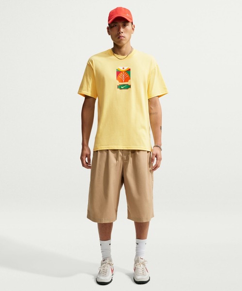 NIKE(ナイキ)の「ナイキ NIKE ナイキ NSW LSE パーム ツリー NIK S/S Tシャツ(Tシャツ/カットソー・メンズ・ホワイト/イエロー/サックスブルー・L/LL/M/3L/S)」の7枚目の写真