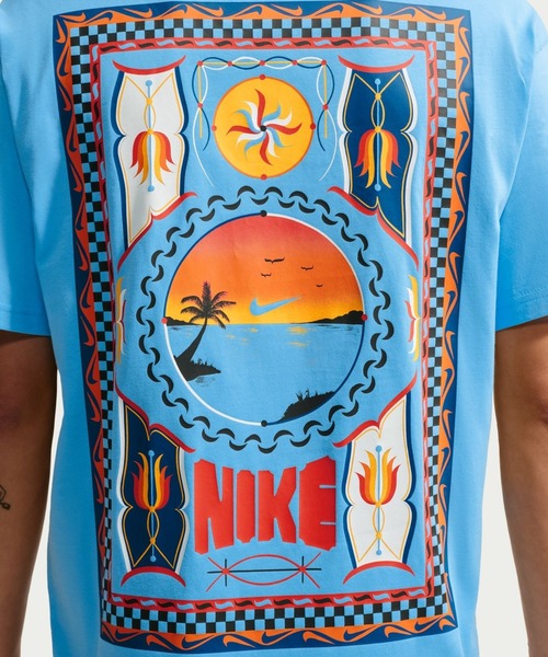 NIKE(ナイキ)の「ナイキ NIKE ナイキ NSW LSE パーム ツリー NIK S/S Tシャツ(Tシャツ/カットソー・メンズ・ホワイト/イエロー/サックスブルー・L/LL/M/3L/S)」の15枚目の写真
