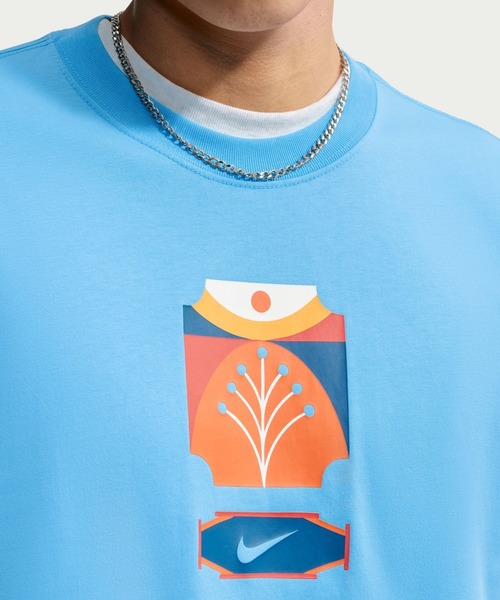 NIKE(ナイキ)の「ナイキ NIKE ナイキ NSW LSE パーム ツリー NIK S/S Tシャツ(Tシャツ/カットソー・メンズ・ホワイト/イエロー/サックスブルー・L/LL/M/3L/S)」の14枚目の写真