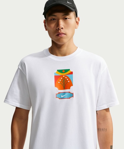 NIKE(ナイキ)の「ナイキ NIKE ナイキ NSW LSE パーム ツリー NIK S/S Tシャツ(Tシャツ/カットソー・メンズ・ホワイト/イエロー/サックスブルー・L/LL/M/3L/S)」の18枚目の写真