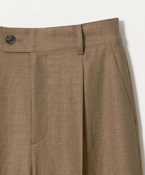 green label relaxing（グリーンレーベルリラクシング）の「［size SHORT/TALLあり］トリアセ ストレート パンツ UVカット 通気性（スラックス・レディース・ダークグレー/モカ・SHORT/TALL/36/38/40）」の17枚目の写真